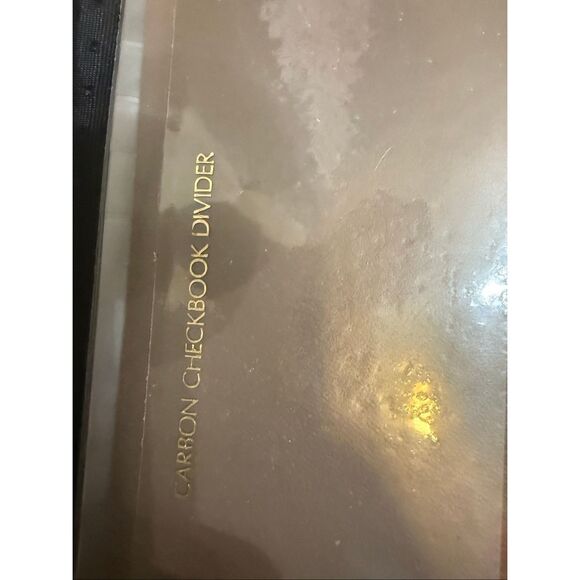 Vintage Princess Gardner Womens Cowhide Leather Tri-fold Checkbook Wallet Tan OS - Picture 5 of 7